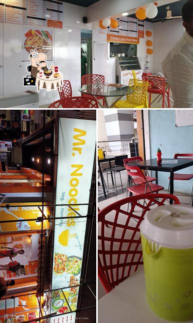 MR. NOODLEs is distinguished by food and interior