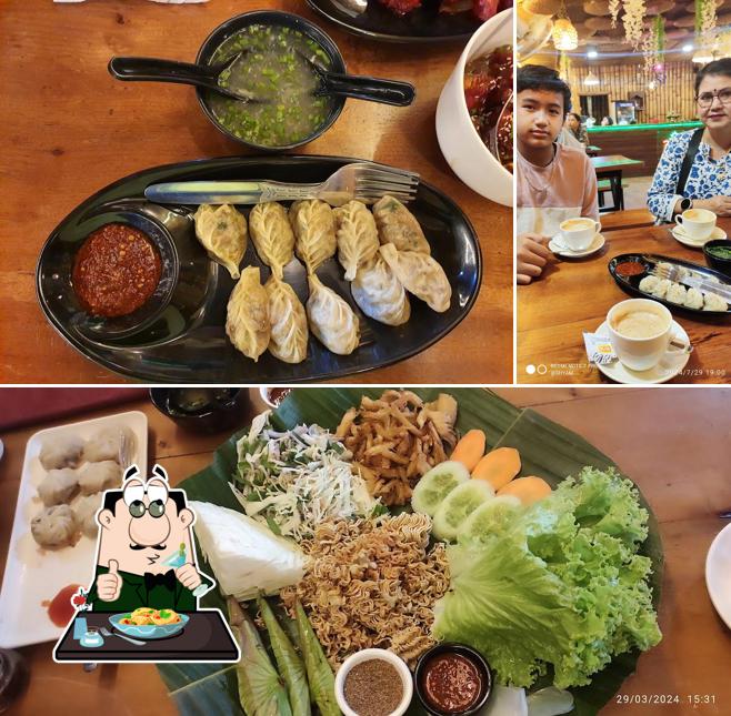 Food at Meat zone cafe