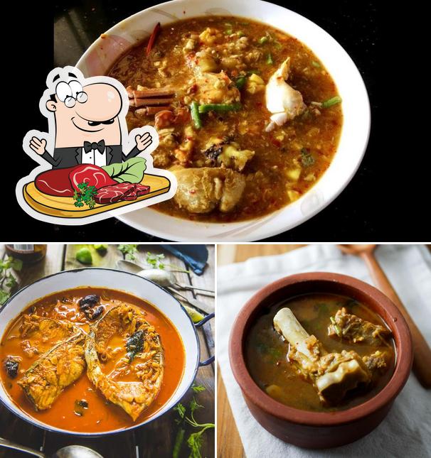 Order meat meals at Nattukozhi Kuzhambu Kadai