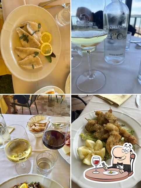 Cibo al Ristorante L'Oso