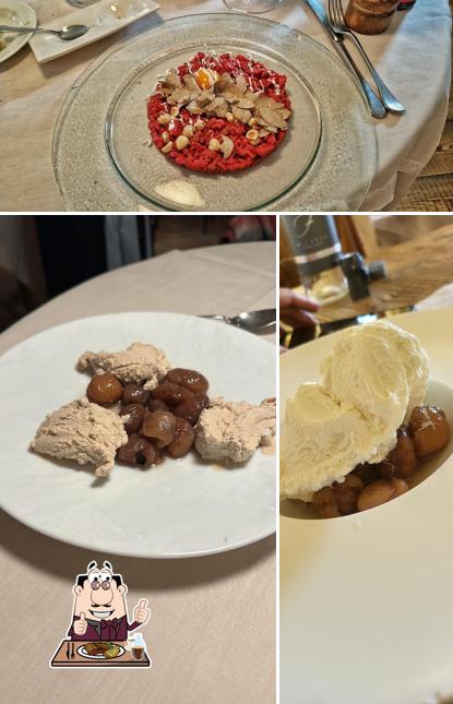 Tartaredi manzo al Ristorante Albergo Sci D'Oro