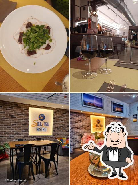Gli interni di Selita bistró