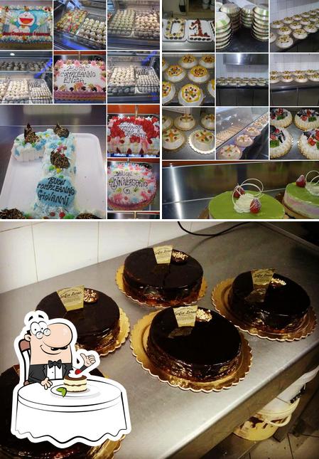 Sofia Loren/Bar-Pasticceria-Gelateria-Pizzeria serve un'ampia selezione di dessert