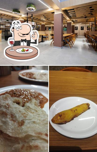 The restaurant's food and interior