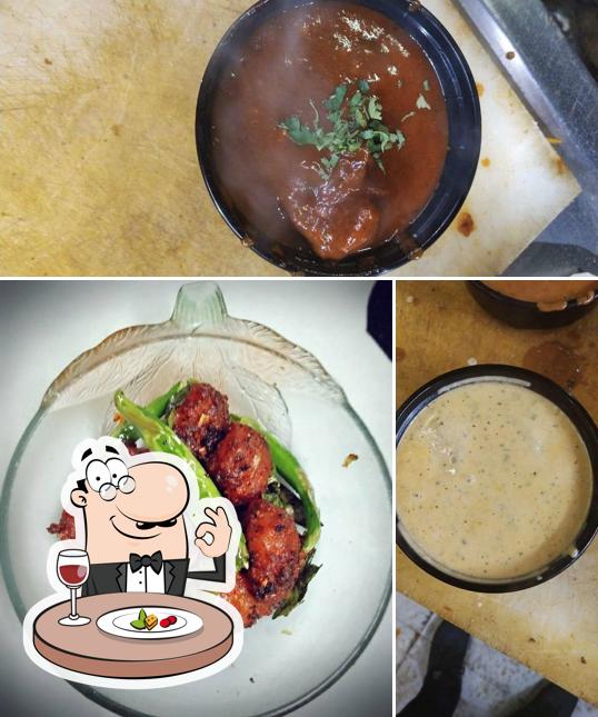 Take a look at the picture displaying food and beverage at Spicy Eleven
