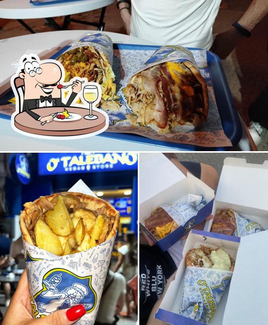 Panino con maiale stirato al TLB - O' Talebano Kebab Store