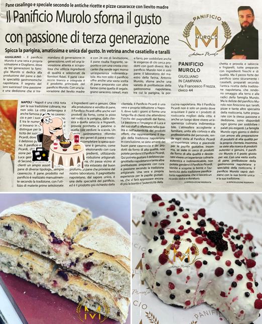 Platti al Panificio Murolo