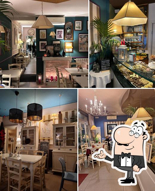 Gli interni di Bar Belle Epoque