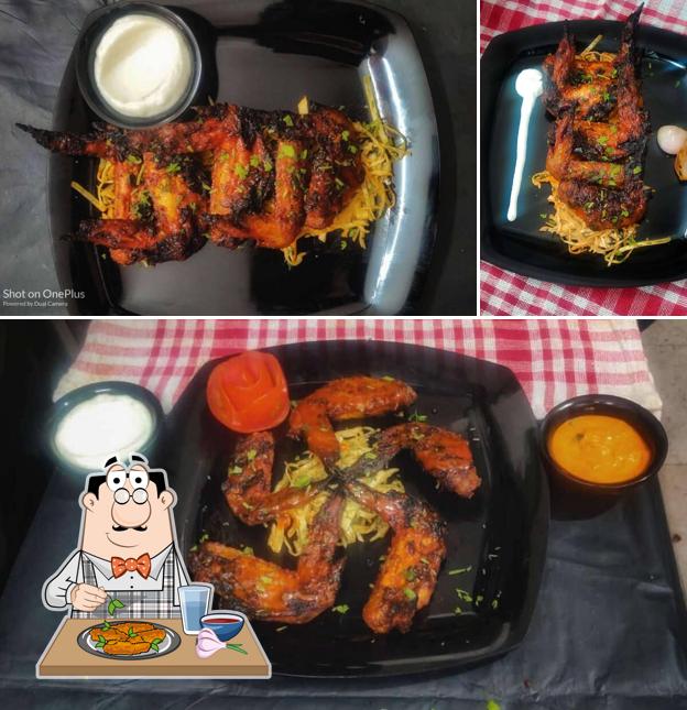 Chicken wings at Barbeque House