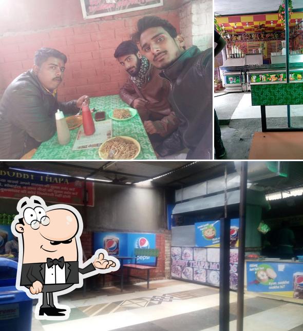 The interior of Bobby Thapa Momos Center