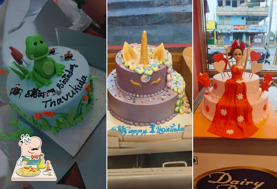 Food at Cake maker's