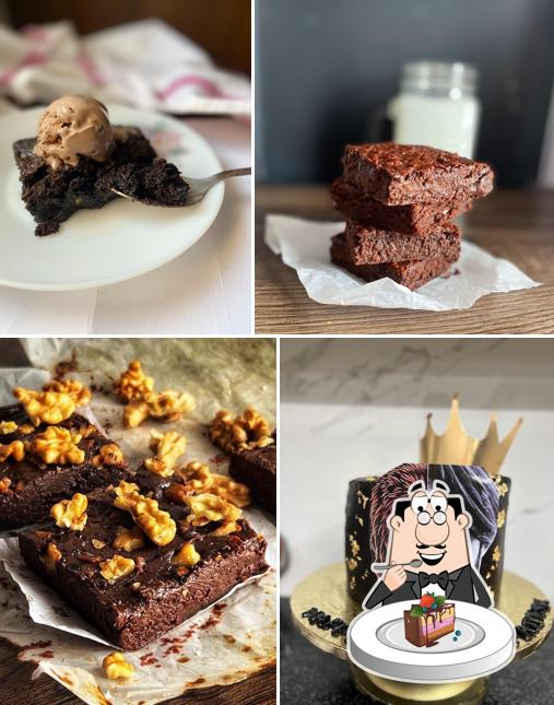 Chocolate cake at The Chocolate Fusion