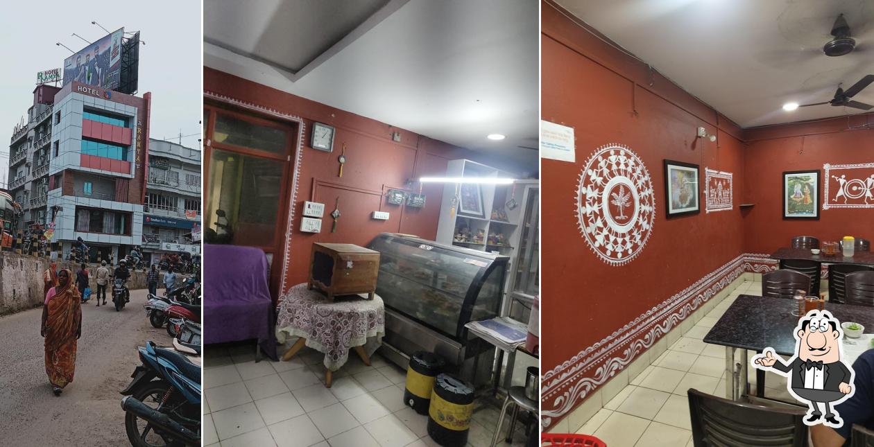 The interior of Govinda's Restaurant