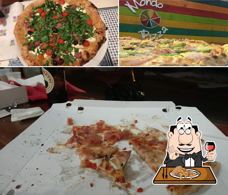 A Mondo Pizza, puoi goderti una bella pizza