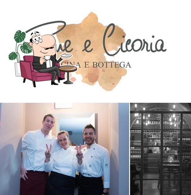 Gli interni di Pane e Cicoria
