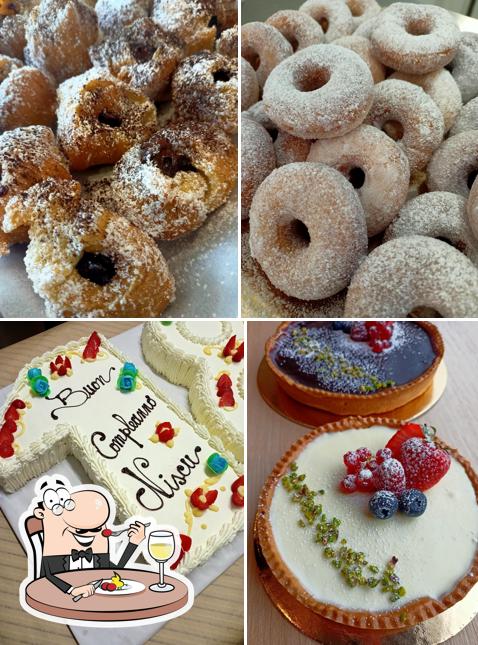 Platti al Pasticceria Dolce Desiderio