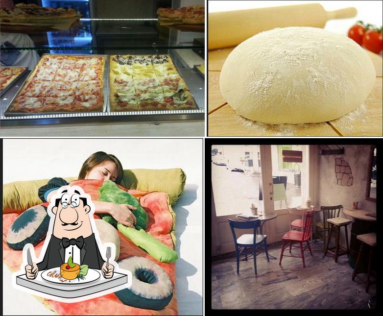 Tra le varie cose da dal Pizzavendolo si possono trovare la cibo e interni