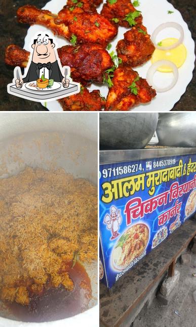Food at ALAM MURADABADI AND HYDERABADI CHICKEN BIRTANI CORNER