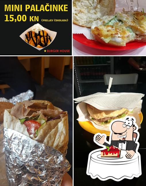 Burger House & Doner Kebab propone un'ampia selezione di dolci