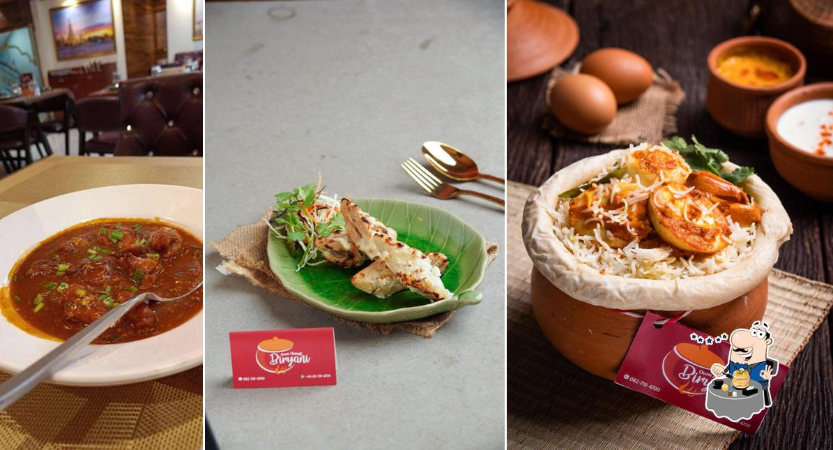 Meals at Dum Handi Biryani