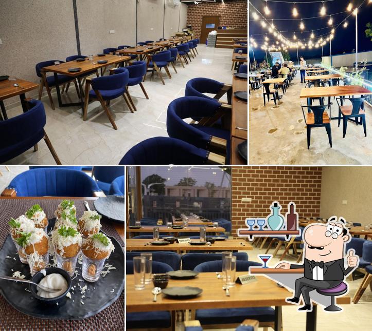 The interior of Fika the Cafe And Restro