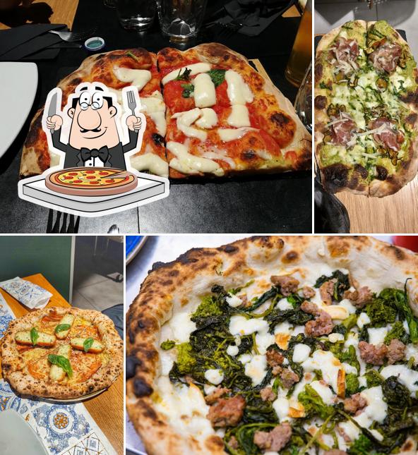 Ordina tra le svariate varianti di pizza