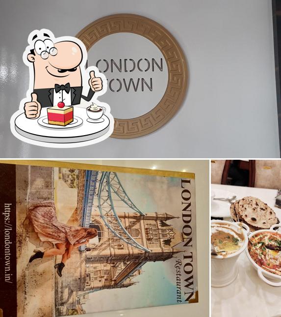 LONDON TOWN serves a range of desserts
