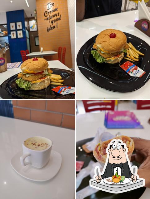 Food at Let’s scoop