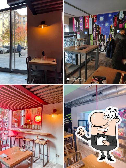 Gli interni di Masayume Ramen & Izakaya