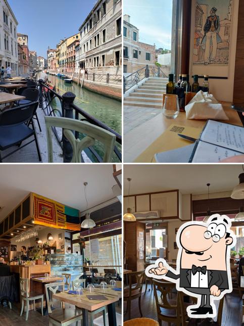 Dai un'occhiata agli interni di Osteria Ae Saracche