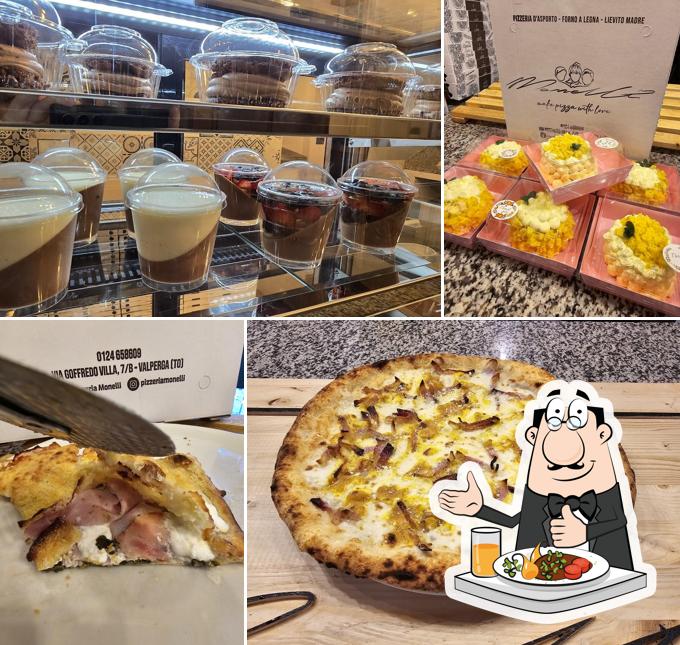 Platti al Pizzeria Monelli