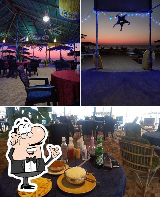 The interior of RITZ Cafe Beach Shack