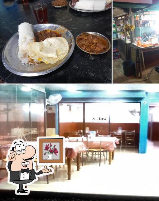 The interior of Safar Hotel