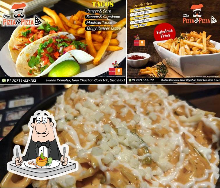 Food at The Pizza & Pizza