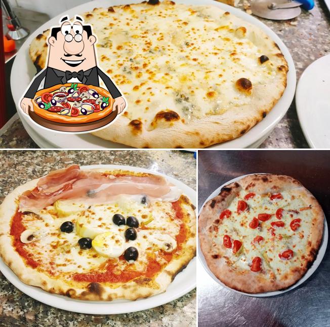 Prenditi tra le molte varianti di pizza