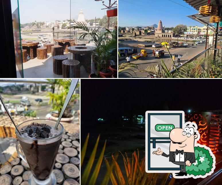 The exterior of kolhapuri spice Cafe