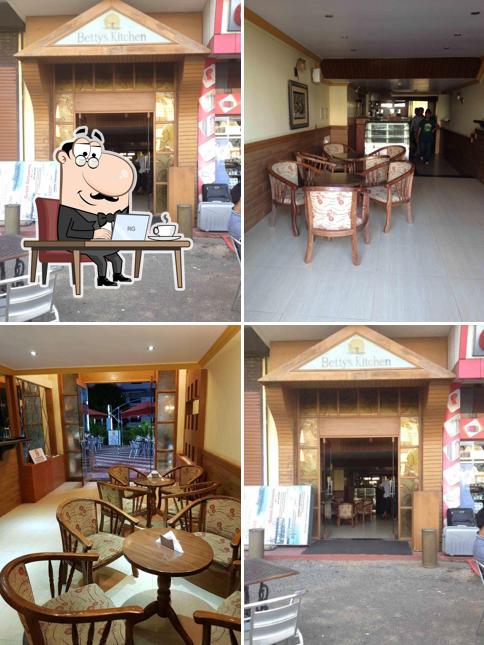 The interior of Betty's Kitchen