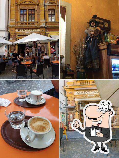 Gli interni di Pavin Caffe