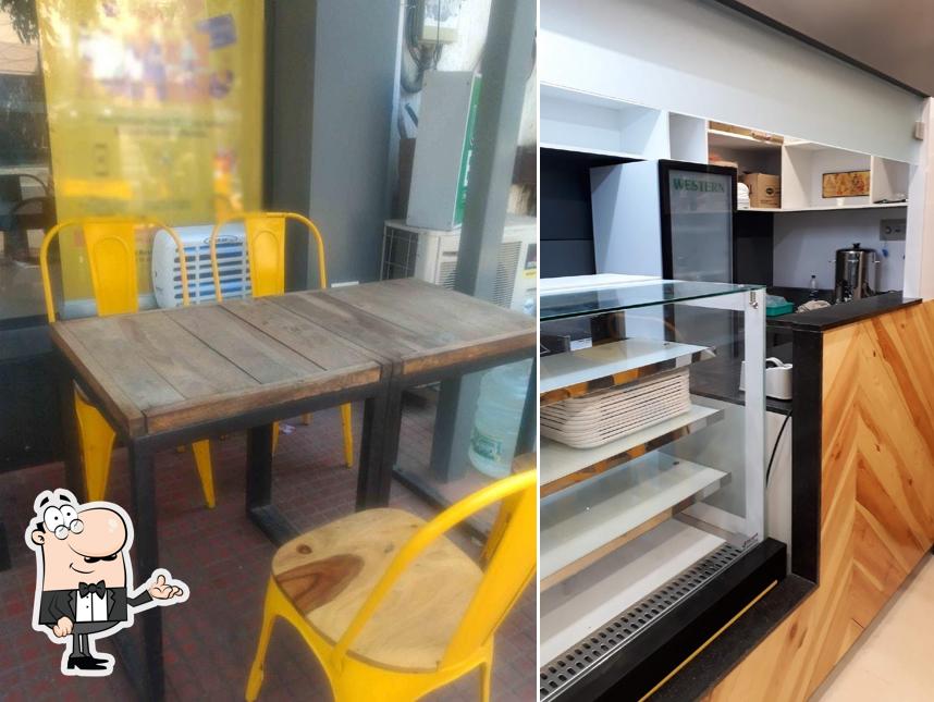 Take a seat at one of the tables at Chai Waale Kilpauk