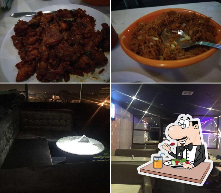 The restaurant's food and interior