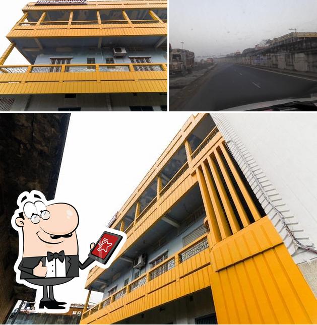 The exterior of Hotel Highway