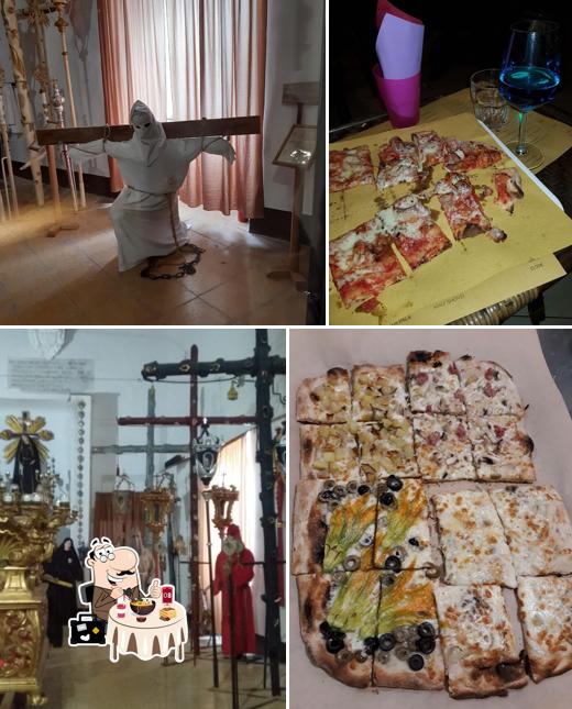 Questa è la foto che mostra la cibo e nozze di Caffè Colonna