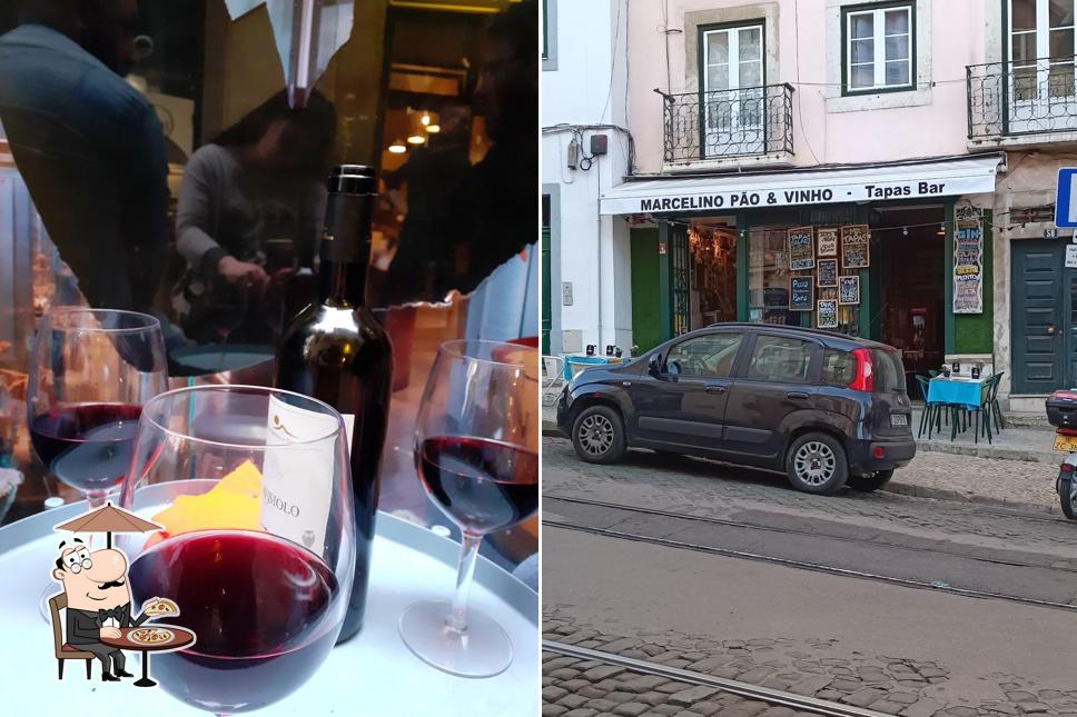 Gli esterni di Marcellino Pane e Vino