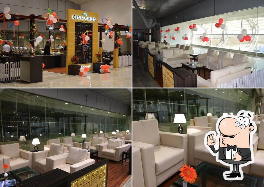 See the image of Cafe Cinnamon Lounge (inside airport)