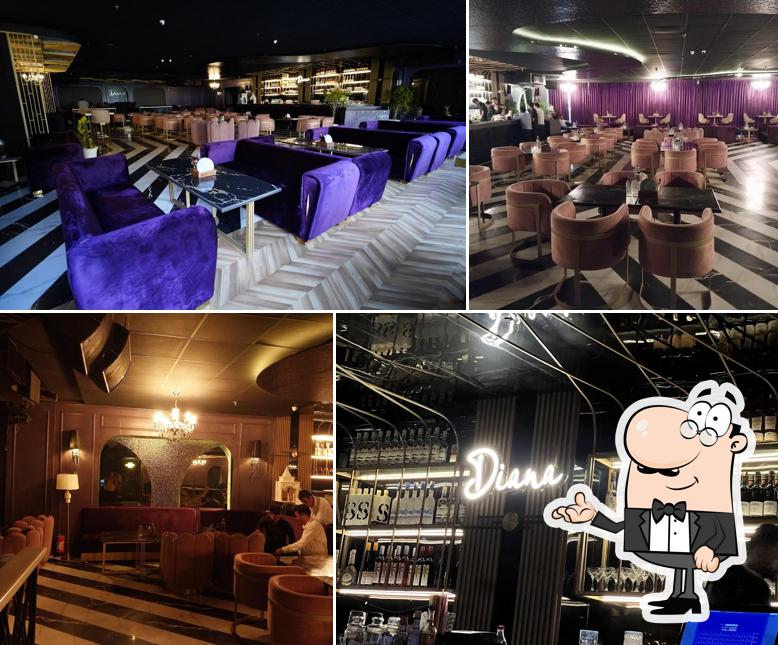 The interior of Diana Kitchen & Bar