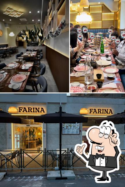 Gli interni di Farina Ostiense Ravioleria Cinese