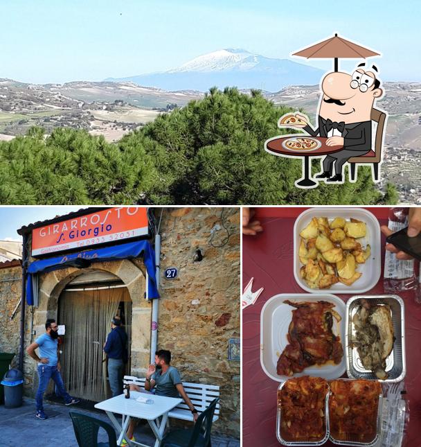 Gli esterni di Girarrosto S. Giorgio Gastronomia