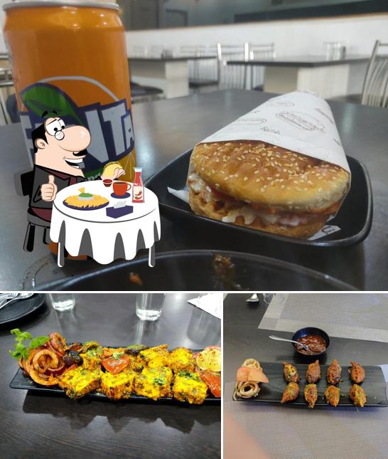 Get a burger at Pet Pujari (Pure Veg) Best restaurant