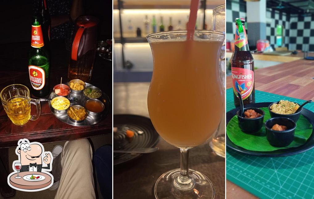 Food at Rainbow club and Neem tree restrarunt