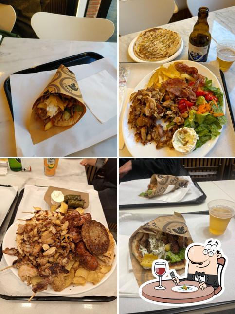 Cibo al SPARTA GREEK FOOD (PRATI)